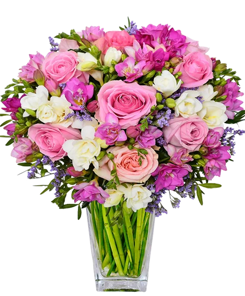 Bouquet fiori rosa